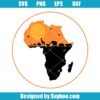 African Animals Sunset Svg