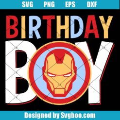 Boy's Marvel Face Svg