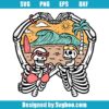 Couple Of Skeleton Love Svg