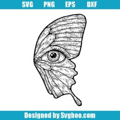 Eyes In Butterfly Wings Svg