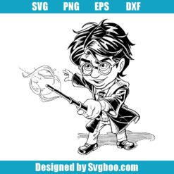 Harry James Potter Svg