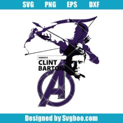 Hawkeye Clint Barton Svg