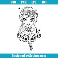 Horrnor Elsa Princess Svg