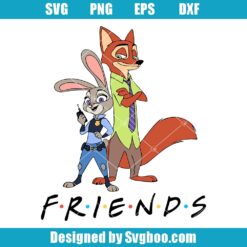 Judy Hopps And Nick Wilde Svg