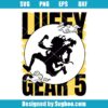 Luffy Gear Fifth Svg