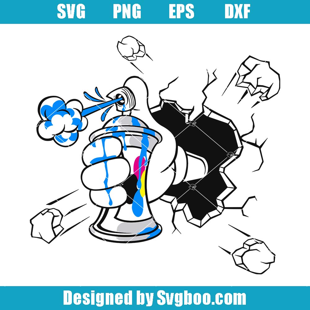 Mickey Hand Svg, Graffiti Art Svg, Cool Graffiti Art Svg Mickey Hand Svg