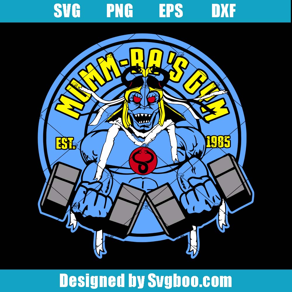 Mumm Ra's Gym Svg, Immortal Munra El's Gym Svg, Munra Is Immortal Svg Mumm Ra's Gym Svg