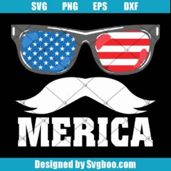 Sunglass America Flag Svg