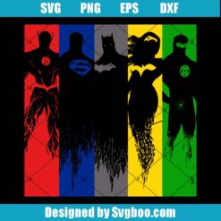 Superhero Silhouette Svg