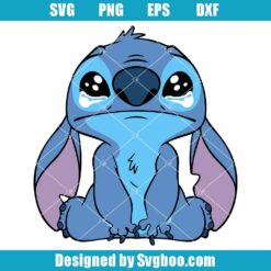 The sadness of Stitch Svg