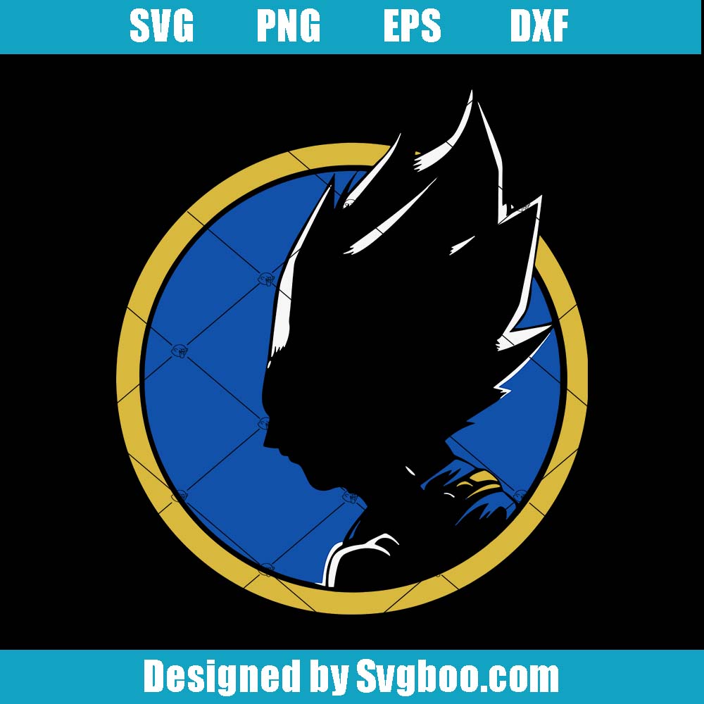 Vegeta Dragon Ball Z Svg, Vegeta Anime Svg, Vegeta Super Saiyan Svg