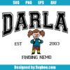 Darla Est 2003 Fish Finding Nemo Svg