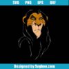 Disney The Lion King Scar Large Face Svg