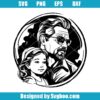 Heartwarming Father And Daughter Svg