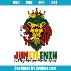 Juneteenth Is My Independence Day Svg