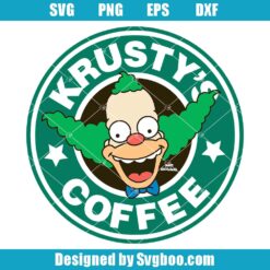 Krusty's Coffee Svg