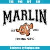 Marlin Est 2003 Fish Finding Nemo Svg