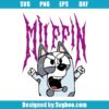 Muffin Metal Bluey Dog Svg