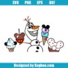 Olaf Snacks Svg