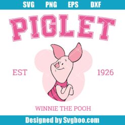Piglet Est 1926 Svg