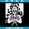 Skeleton Praying Svg