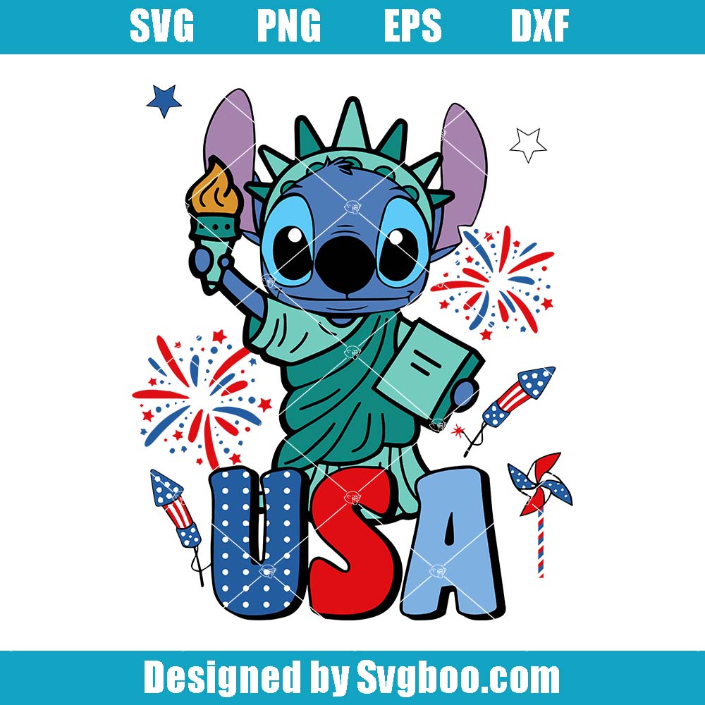 Stitch Retro 4th Of July Svg, Fourth Of July Svg, Retro America Svg Stitch Retro 4th Of July Svg