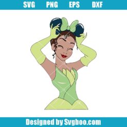 The Princess And The Frog Svg