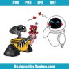 Wall-e And EVE Svg