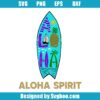 Aloha Surfboard Svg