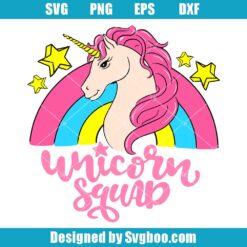 Baby Girl Unicorn Svg