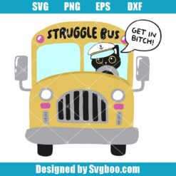 Captain Of The Struggle Bus Svg