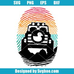 Duck Off Road DNA Svg