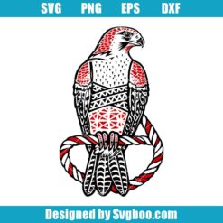 Falcon Holding Rope Svg