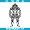 Ghatotkacha Iron Man Version Svg