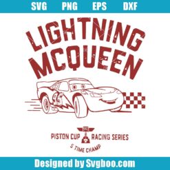 Lightning MCQueen Svg