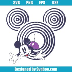 Mickey Mouse Art Svg