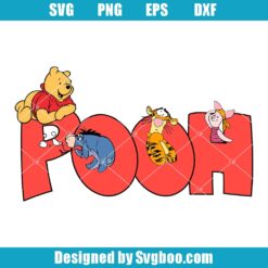 Pooh Bear Svg