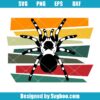 Retro Tarantula Svg