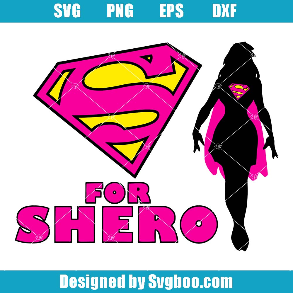 S For Shero Svg, Strong Women Svg, Empowerment Girls Svg