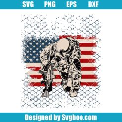 Soldiers Kneeling Fallen Svg