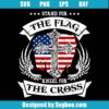 Stand For The Flag Kneel For The Cross Svg