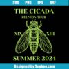 The Cicada Reunion Tour XIX & XIII Summer 2024 Svg