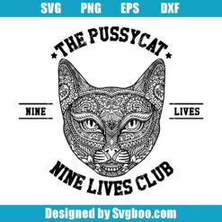 The Pussycat Svg