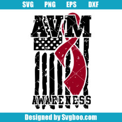AVM Awareness Ribbon Svg