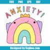 Anxiety Silhouette Svg