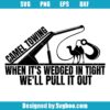 Camel Towing Svg