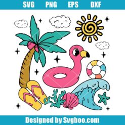 Cute Summer Era Svg
