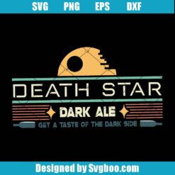 Death Star Dark Ale Svg