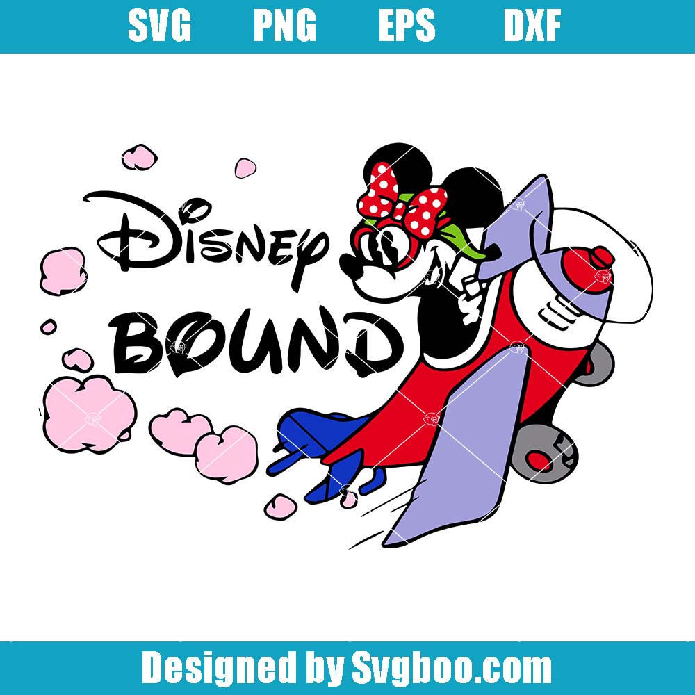Minnie Pilot Trip Svg, Bound Trip 2024 Svg, Mouse Bound Svg Minnie Pilot Trip Svg