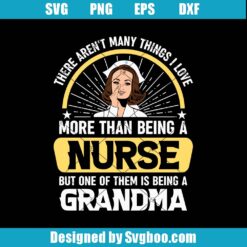 Nurse Grandma Svg